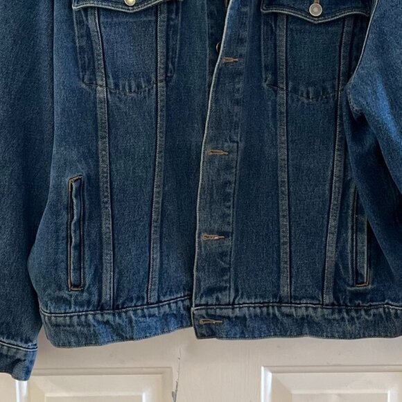 Wrangler Hero Men Big & Tall Farm-House Trucker Jack Daniels Jean Jacket Sz 3XL - Picture 2 of 11